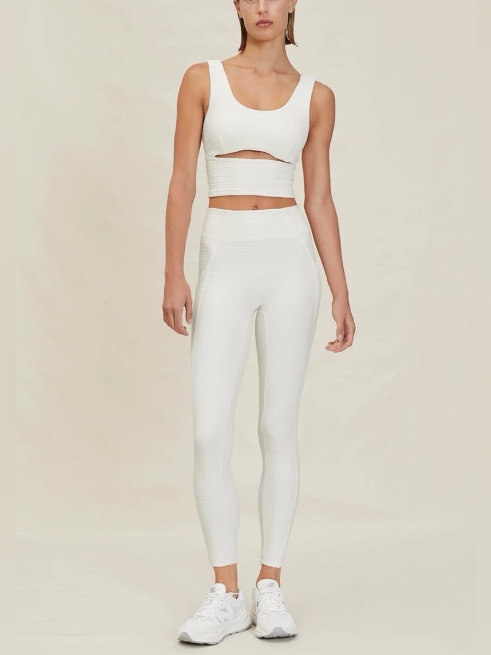 DEVON WINDSOR Ilia Pocket Legging in Marshmallow